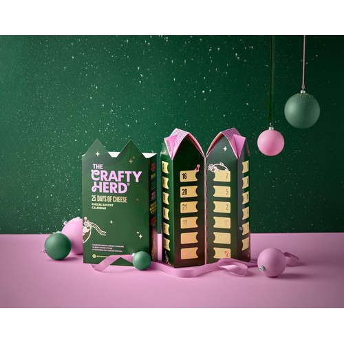 Crafty Herd Cheese Advent Calendar 400g
