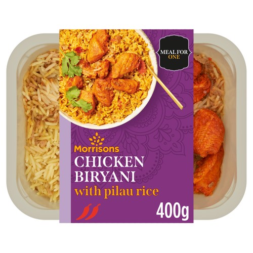 Morrisons Chicken Biryani With Pilau Rice