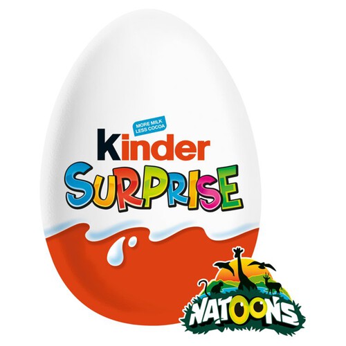 Kinder Surprise Milk Chocolate Single Egg Natoons