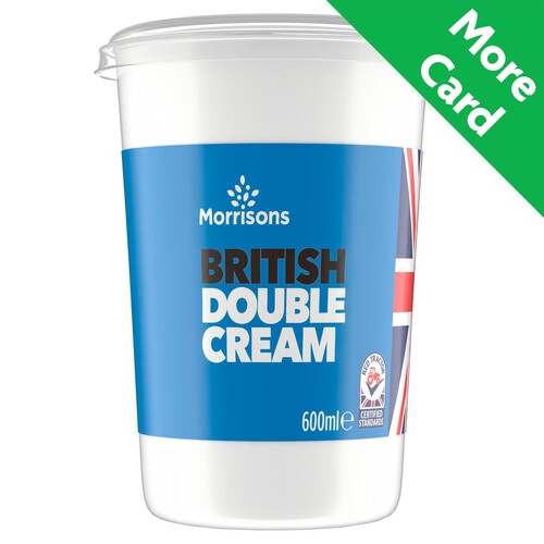 Morrisons British Double Cream