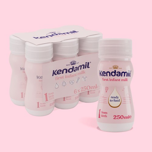 Kendamil Ready To Feed First Infant Milk 6X250ML