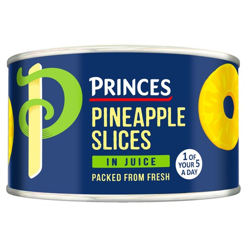 Princes Pineapple Slices In Juice 