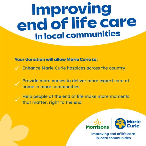 Donate £10 To Marie Curie