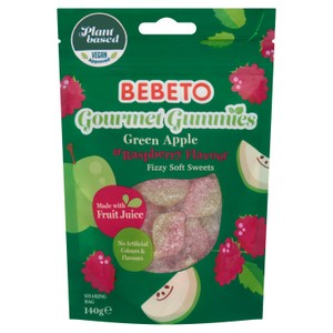 Bebeto Green Apple & Raspberry Gourmet Gummies