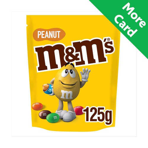 M&M's Crunchy Peanut & Milk Chocolate Bites Pouch Bag