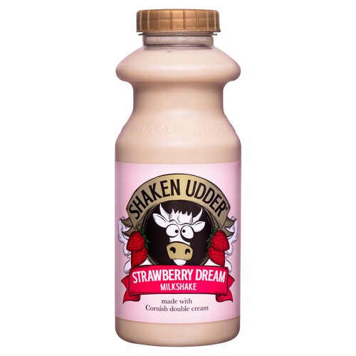 Shaken Udder Strawberry Dream Milkshake 