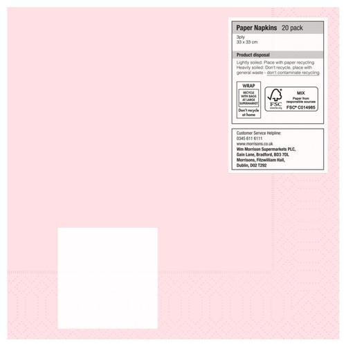 Nutmeg Pink Napkin