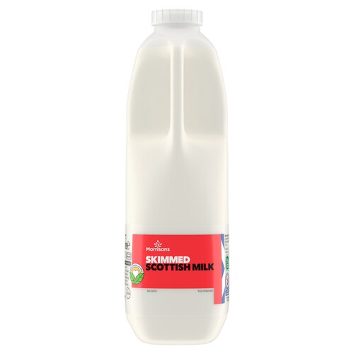 Morrisons Scottish Skimmed Milk 2 Pint