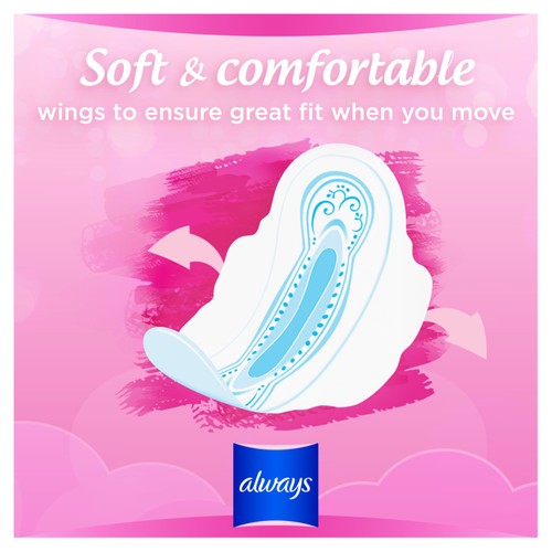 Always Sensitive Normal Ultra (Size 1) Sanitary Towels Wings 14 pads