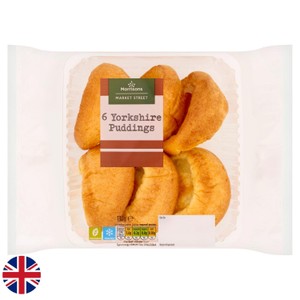 Morrisons British Yorkshire Puddings 6 Pack