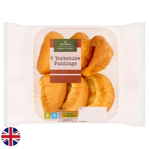 Morrisons British Yorkshire Puddings 6 Pack