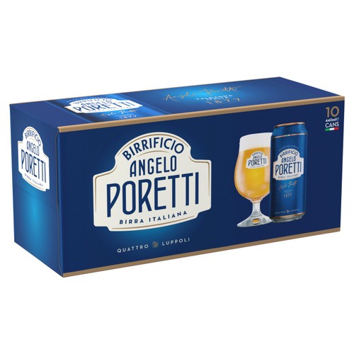 Birrificio Angelo Poretti Italian Lager Cans