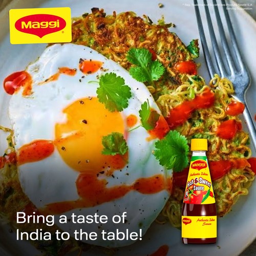 Maggi Authentic Indian Hot & Sweet Sauce 400g