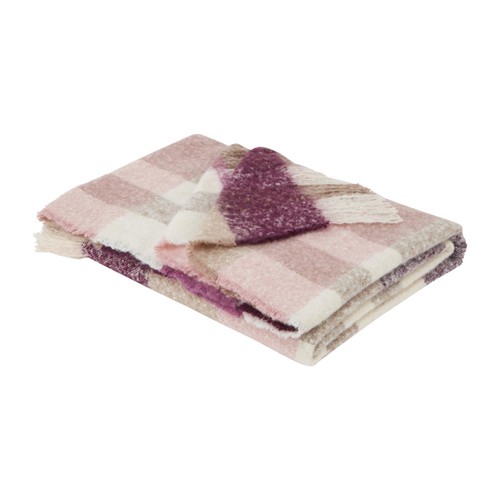 Home Style Nostalgic Charm Check Throw