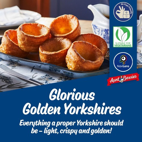 Aunt Bessie's 18 Glorious Golden Yorkshire Puddings 342g