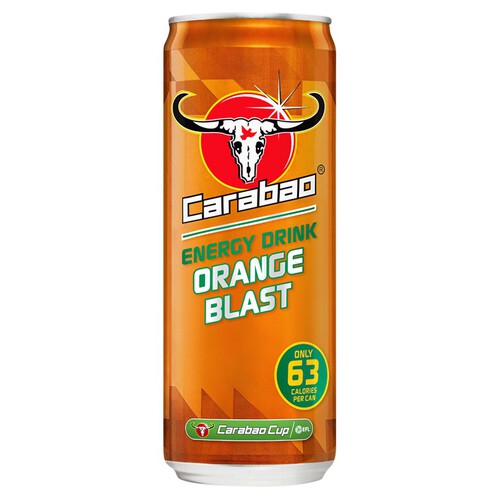 Carabao Energy Drink Orange Blast