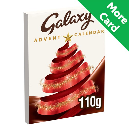 Galaxy Smooth Milk Chocolate Christmas Advent Calendar