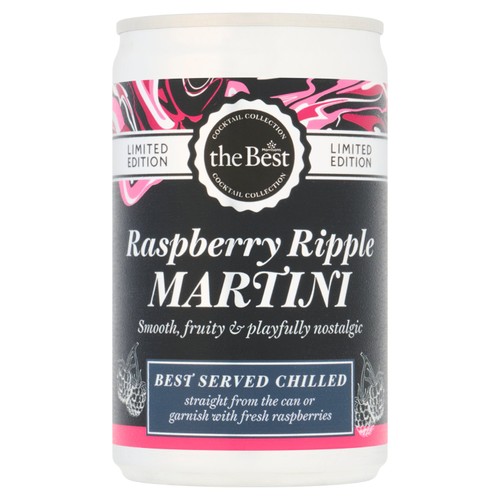 LimMorrisons The Best Raspberry Ripple Martini 125ml