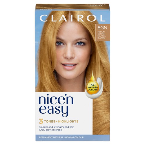 Nice N' Easy 8GN Natural Medium Golden Neutral Blonde