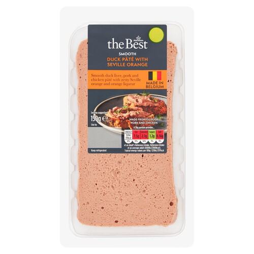 Morrisons The Best Smooth Duck & Seville Orange Pate