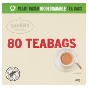 Morrisons Savers Tea Bags 80's