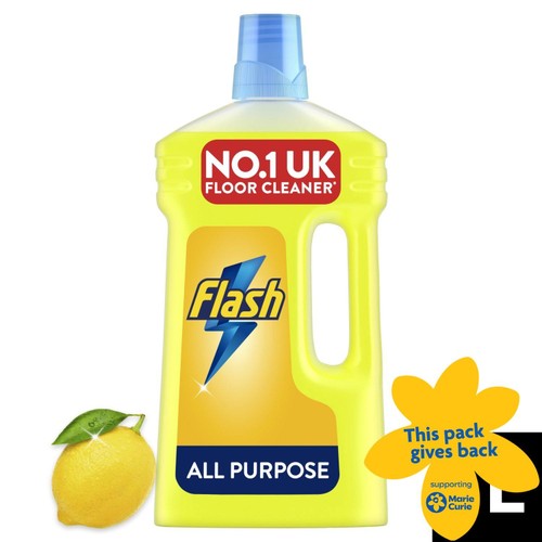 Flash Liquid Lemon All Purpose Cleaner   1L