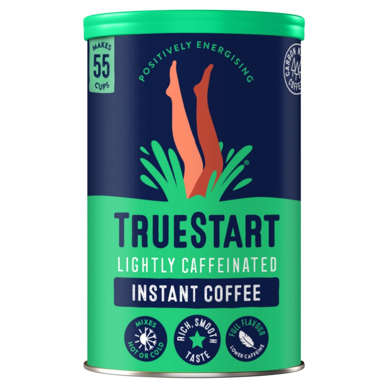 Truestart Coffee Lightly Caffeinated Instant Coffee