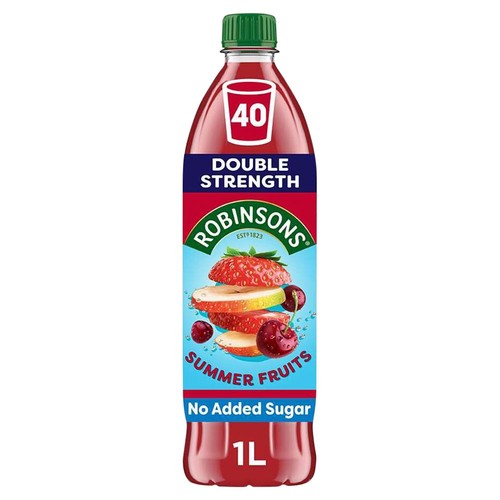Robinsons Double Strength Summer Fruits Squash