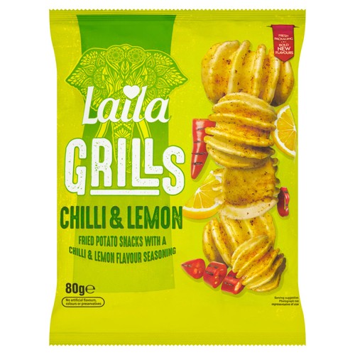 Laila Grills Chilli & Lemon   80g