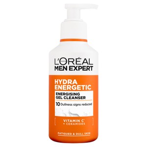 L'Oréal Paris Men Expert Hydra Energetic Energising Gel Pump Cleanser 260ml