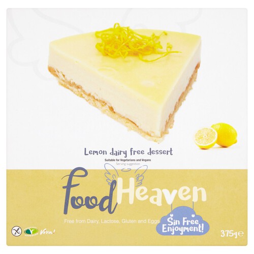 Food Heaven Lemon Dairy Free Dessert