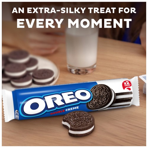 OREO Double Creme Vanilla Sandwich Cookies Pack