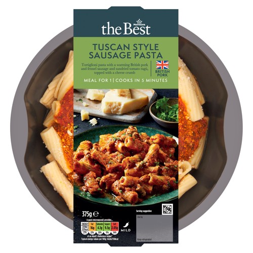 Morrisons The Best Sausage Ragu Pasta Limited Edition 
