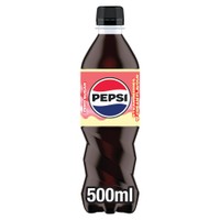 Pepsi Zero Sugar Strawberries And Cream Flavour 500ml