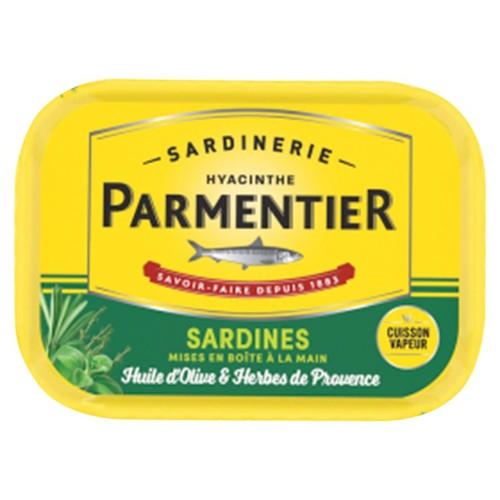 Parmentier Sardines Olive Oil Herb
