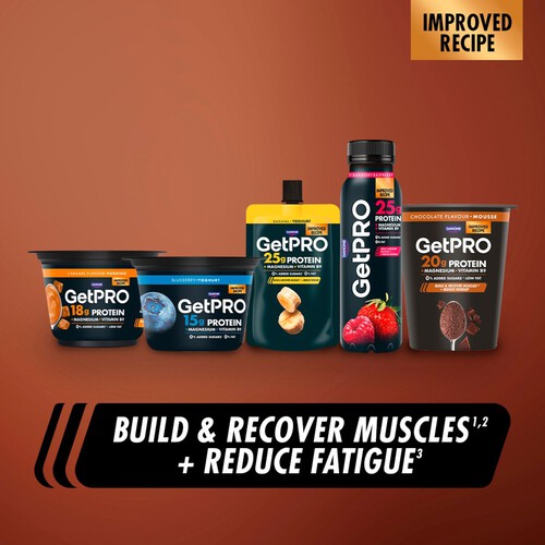 GetPro Chocolate Hazelnut High Protein Pudding 