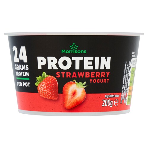 Morrisons Strawberry Protein Yoghurt