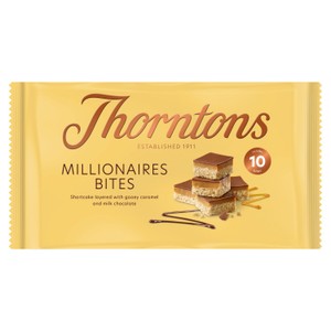 Thorntons Caramel Shortcake Bites 10 Pack