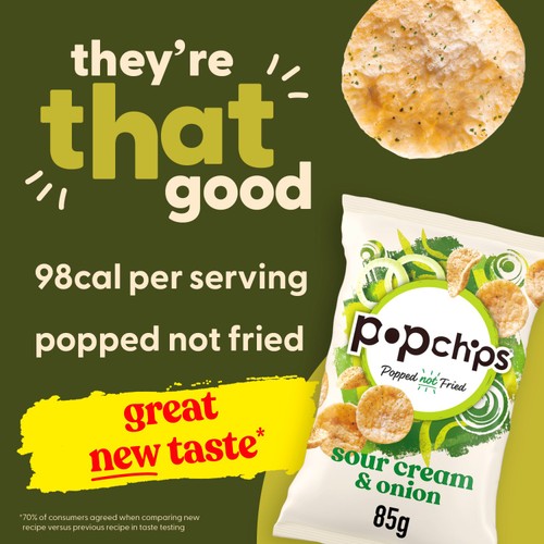 Popchips Sour Cream & Onion
