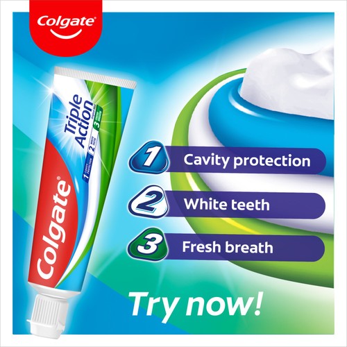 Colgate Triple Action Toothpaste 