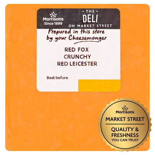 Market Street Red Fox Crunchy Red Leicester 