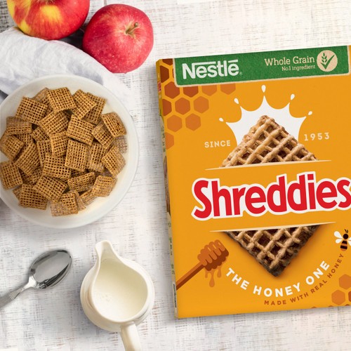Nestle Shreddies Honey Cereal 460g