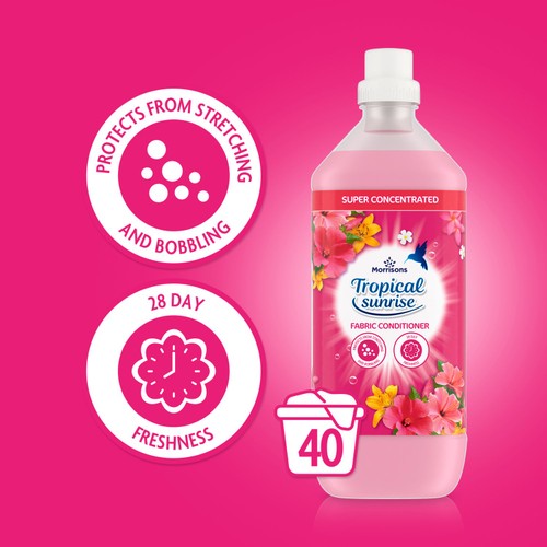 Morrisons Tropical Sunrise Fabric Conditioner 1L