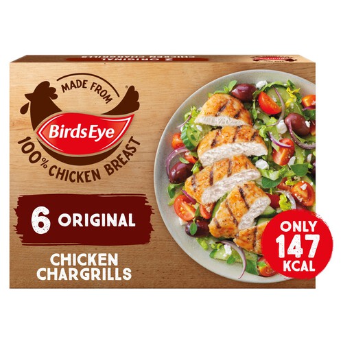 Birds Eye 6 Original Chicken Chargrills 