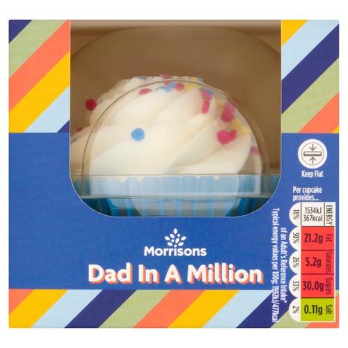 Morrisons Father's Day Cupcake