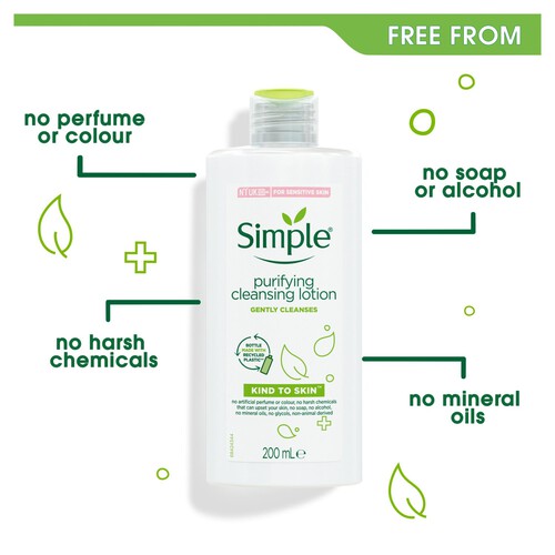 Simple Purifying Cleansing Lotion 