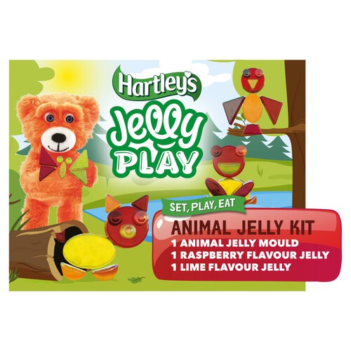 Hartley's Jelly Play Animal Kit Raspberry & Lime