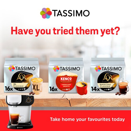 Tassimo Kenco 100% Colombian Coffee Pods 16s