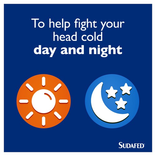 Sudafed Headcold Day & Night 