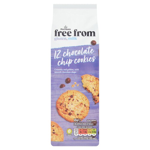 Morrisons Free From Choc Chip Cookies